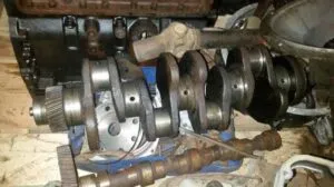 Crankshaft for backhoe loader – case 580sn