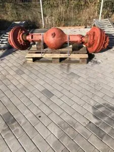 Front/rear axle for construction machinery