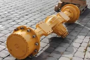 Axis for liebherr l531 front loader