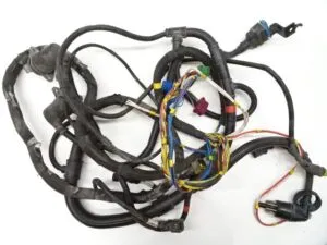 Motor and gearbox wiring for chassis