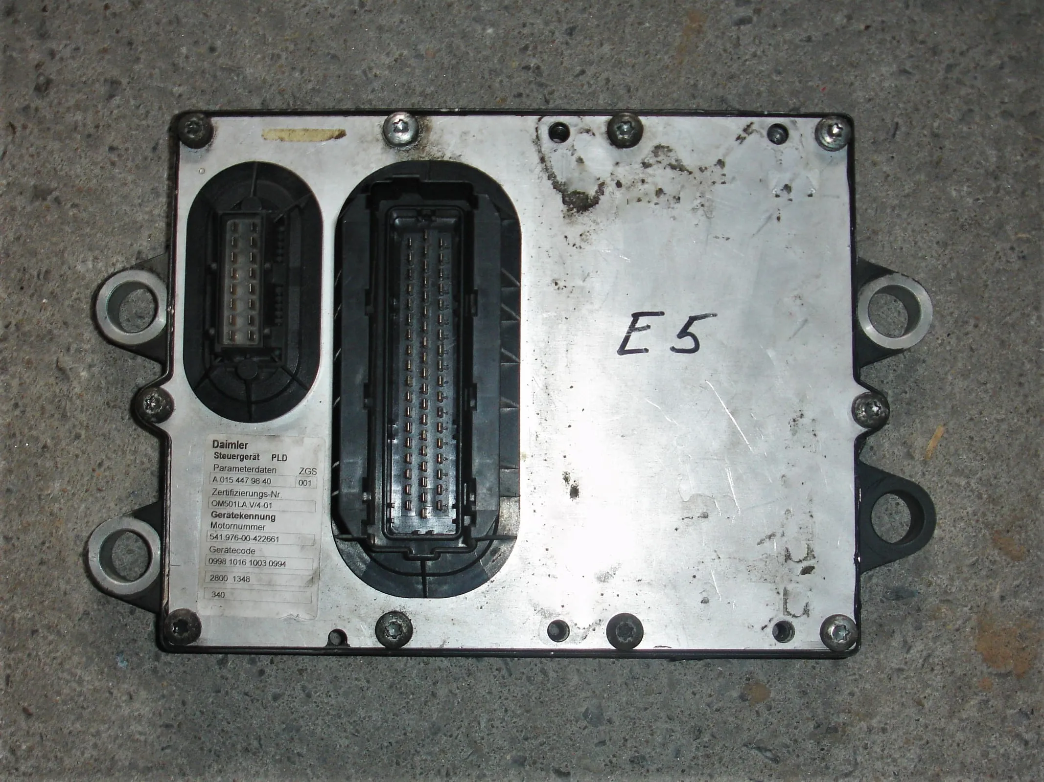 Mercedes Calculator OM501 A0154479640