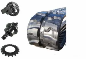 Mini excavator hanix h26 running gear parts