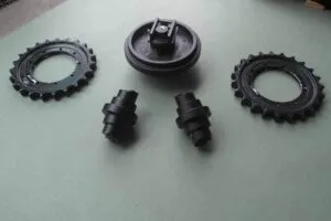 Roller track set for mini excavator kubota kx61-3