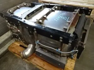 Exhaust catalyst and silencer daf 13
