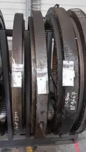 Second-hand rotating crown for fiat hitachi ex165 excavator, from disassembly