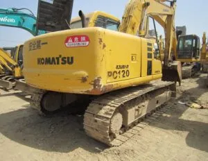 Dismantling komatsu pc120 excavator