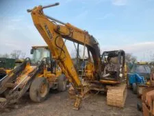 Dismantling JCB JS130 excavator, year 2004, second-hand