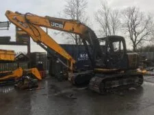 Dismantling Excavator JCB JS130, Year 2014