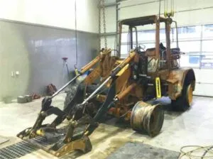 Liebherr l514 front loader dismantling – used condition, for parts
