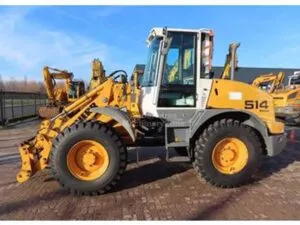 Dismantling front loader liebherr l514
