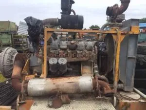 Man d2540mte engine for heavy machinery dismantling