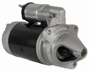 Komatsu starter motor for backhoe loader wb97s-5e0
