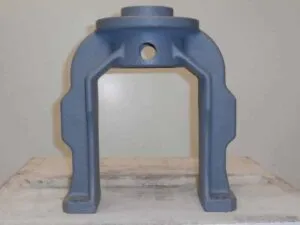 Track tensioning fork for jcb js160