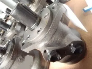 Fluckiger hydraulic motor mpr100sn for case equipment