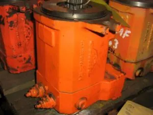 Linde mmf 63 rotating hydraulic motor – orange