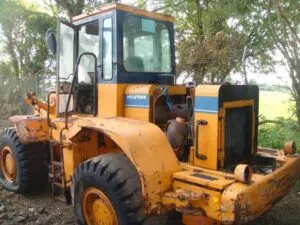 Spare parts from dismantling for hyundai hl750 front loader