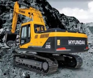 Hyundai 210 excavator – idler, chain, roller, final drive, sprocket