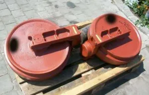 Guide roller for atlas excavator 1704
