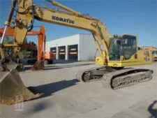 We are dismantling a KOMATSU PC240N LC-8 excavator.
