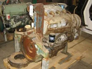 Deutz f4l912d engine second hand – used, requires restoration