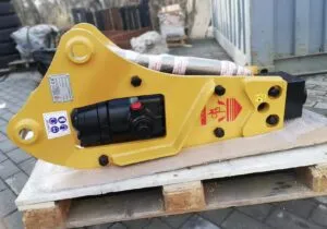 Hydraulic hammer for volvo bl71 backhoe loader