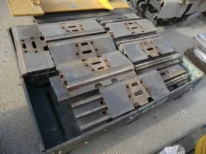 Second-hand track shoes for volvo excavators