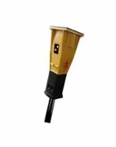 Hydraulic hammer for backhoe loaders, operating weight 300 kg