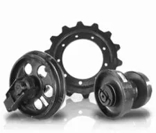 Bobcat 323 Track Rollers Parts: Sprocket, Idler Wheel, and Support Wheel