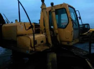 Used hyundai r210lc-7 excavator