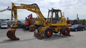 Komatsu pw110-7 wheel excavator