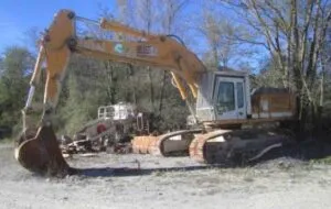 Spare parts from dismantling for liebherr r954 hd excavator