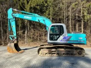 Spare parts for kobelco sk200 excavator – engine, track chain, swing gear