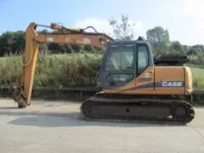 Parts from dismantled CASE CX130 excavator
