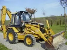 Spare parts from dismantling for Caterpillar 438B backhoe loader
