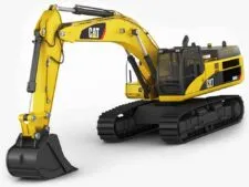Caterpillar Excavator: Roller, Idler, Final Drive and Track Chain