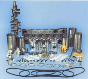 Caterpillar d343/3412 engine parts: complete component set