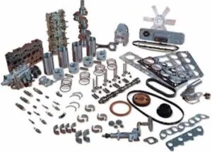 Kubota v1305 engine parts: connecting rod, cylinder head, injector, gaskets, bearings, and other components