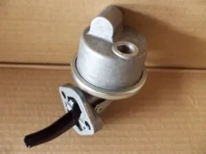 Metal fuel pump for engine