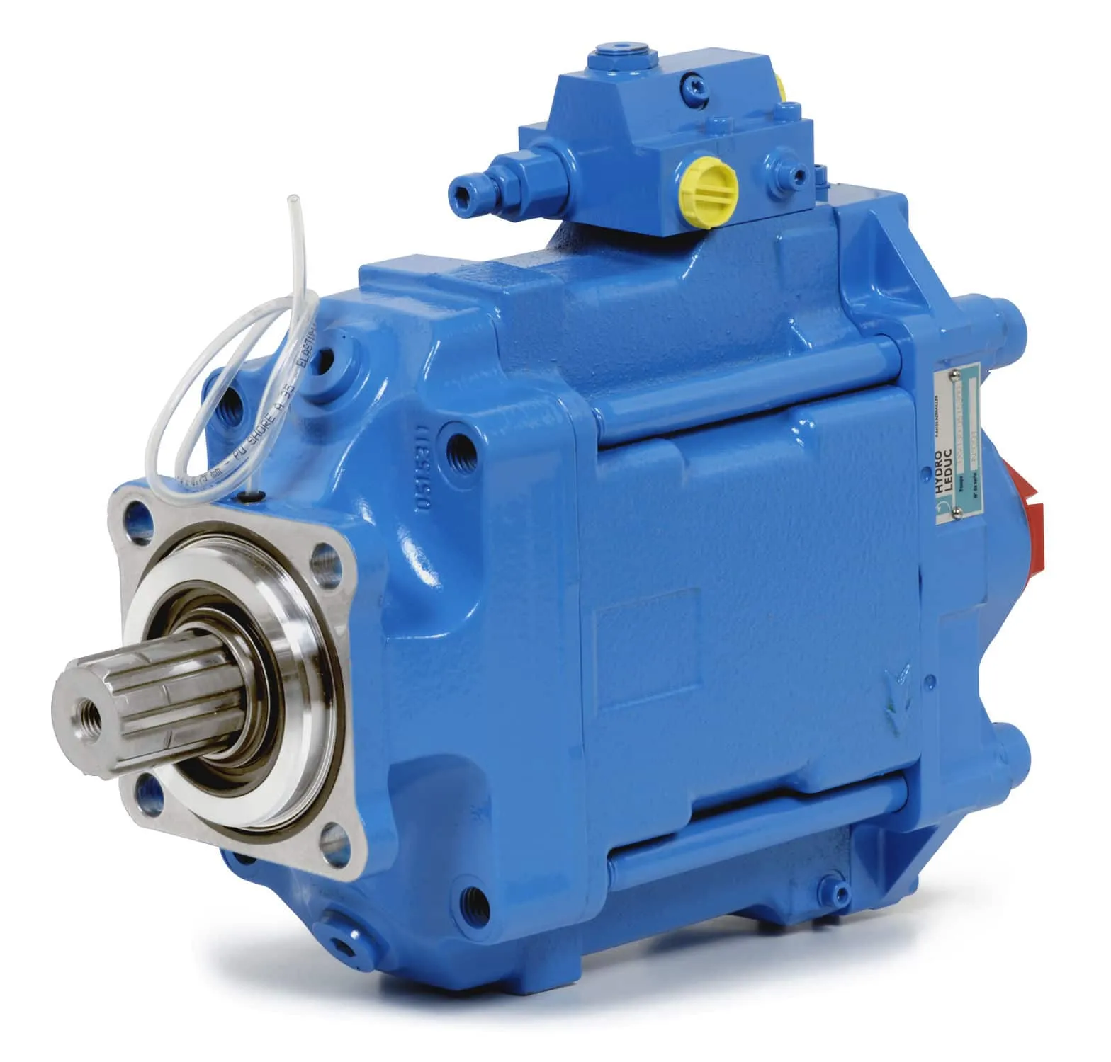 Blue Hydraulic Pump for Aggregate – Model AGChem Aggator