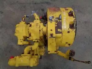 Hydraulic pump front loader hanomag 44c – yellow, used