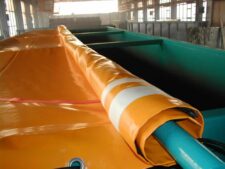 Tarpaulin for Abroll Type Container