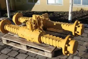 Front-rear bridge front loader schaeff zl6b