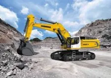 Final drive chain roller, idler, cabin rotation reducer Liebherr excavator