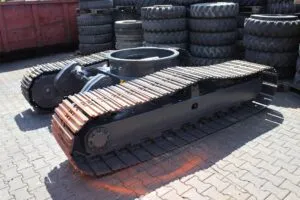 Complete running system for mini-excavator from dismantling ok rh4