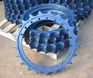 Rotation crown for bobcat e10