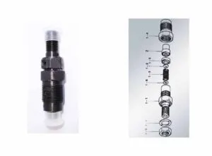Injector for kubota v3800-cr-t-e4b engine