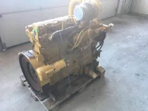 Caterpillar 3306dtt second-hand engine on pallet