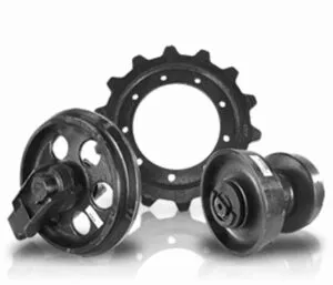Set rollover and gear wheels for bobcat 323
