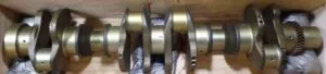 Crankshaft komatsu for saa6d102e, s6d125-1, s6d125-2 engines
