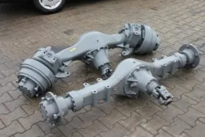 Front and rear axle for yanmar yb 401 w – dru